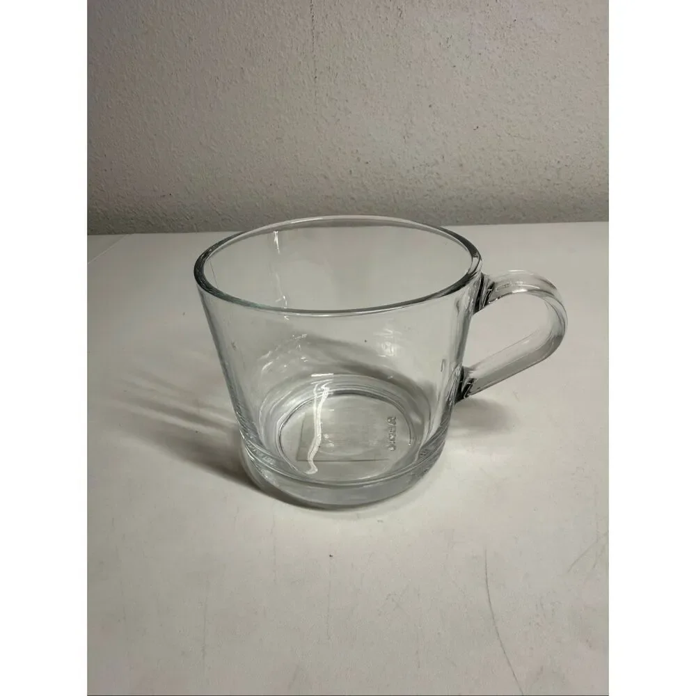 IKEA 365+ Mug Clear Glass 12 Oz